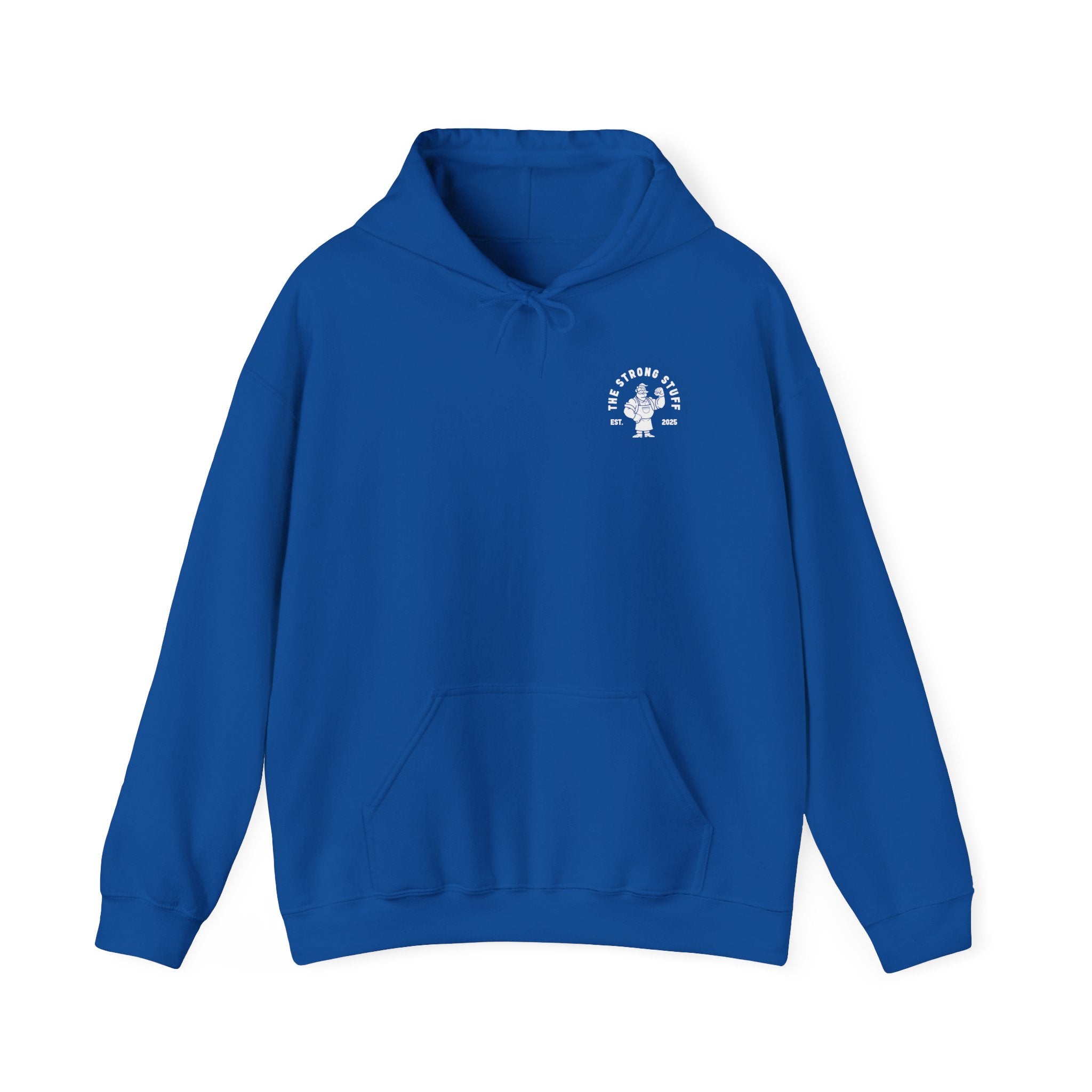 TSS Logo Hoodie Blue – The Strong Stuff