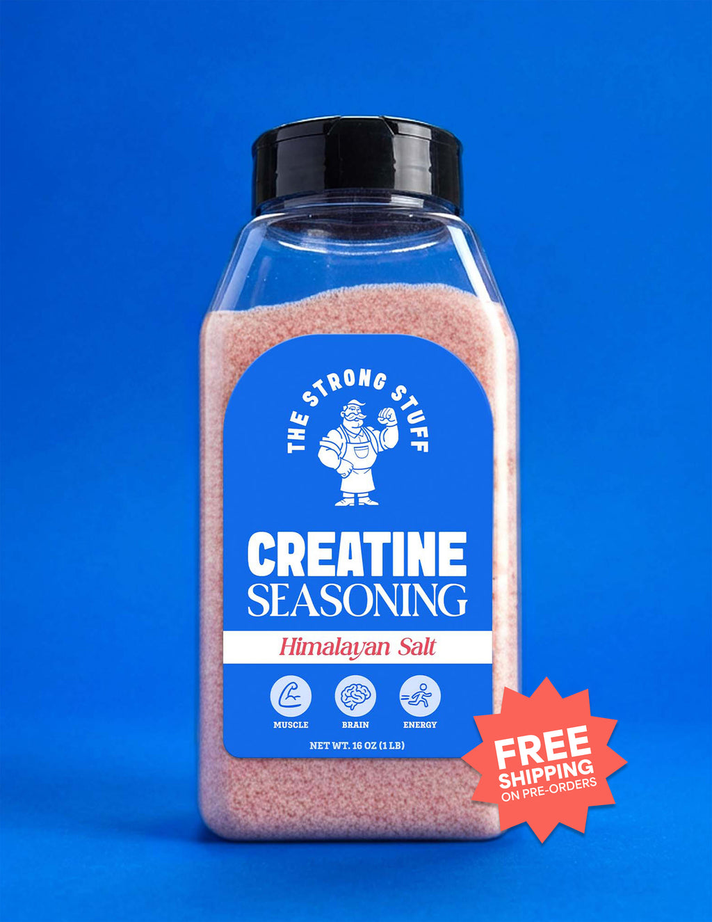 Creatine Pink Himalayan Salt - 16 oz (PRE-ORDER)